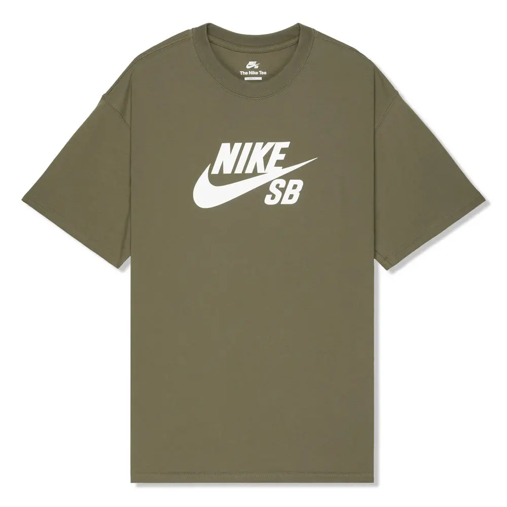 Nike Sb Logo Tee Shirt Medium Olive 1