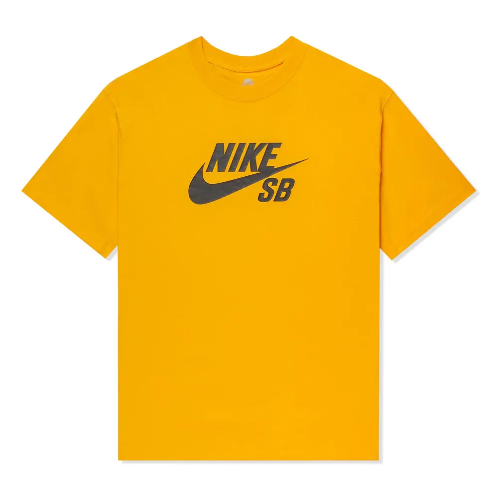 Nike Sb Logo Tee Shirt University Gold 1