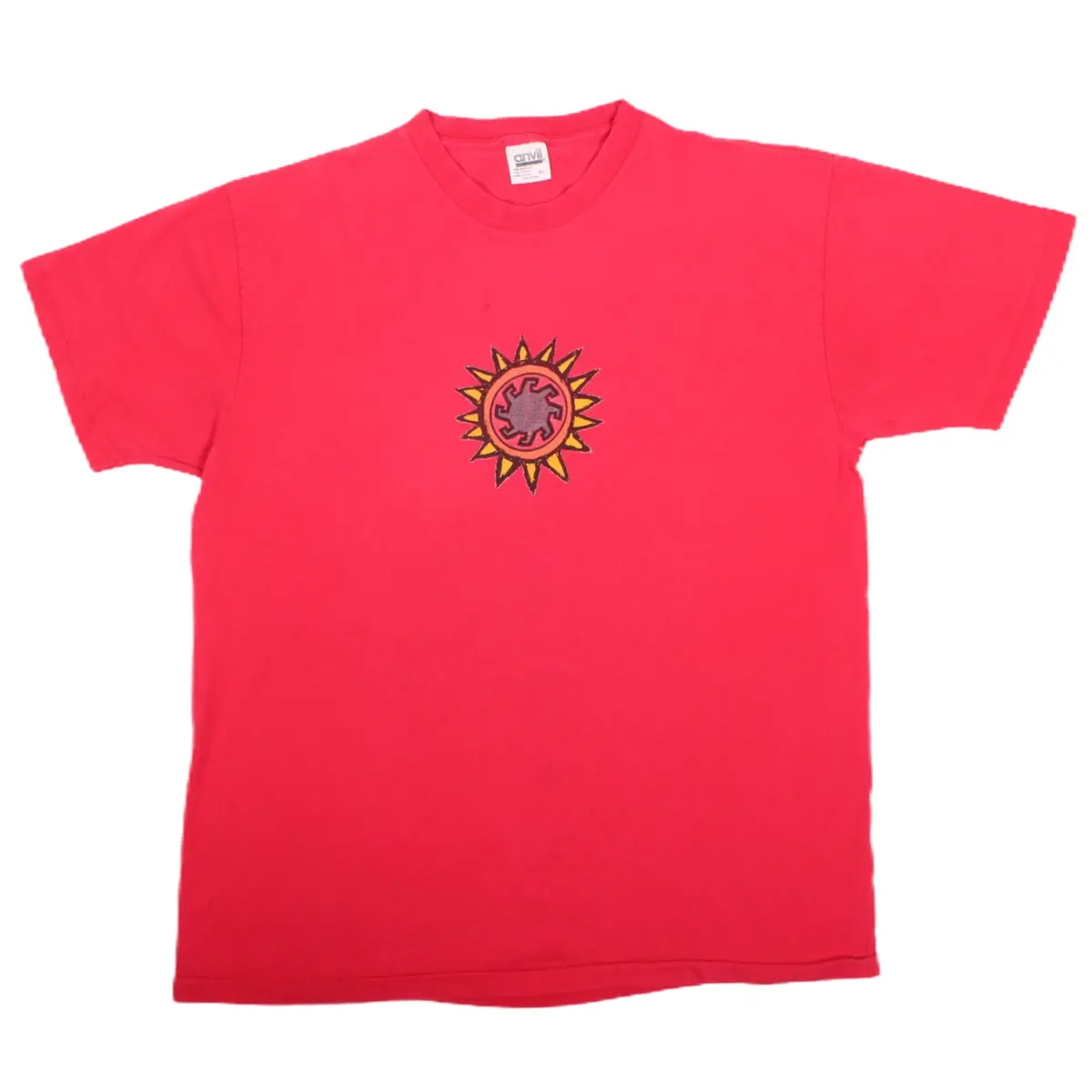 Overripe New Deal Tee Mike Vallely Elephant Solar Red Xl (1991) 1