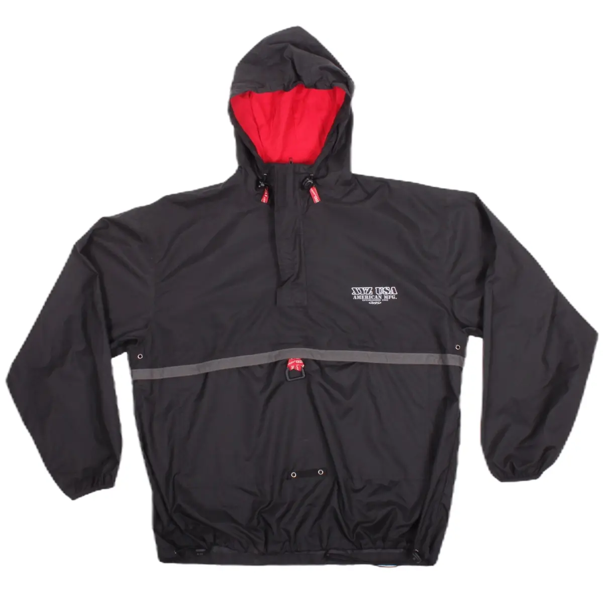Overripe Xyz Tech Windbreaker Black (1996) 1