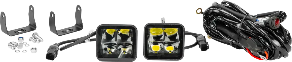 3" Stealth Light Pod Pair | Flood | Open Trail Led 1