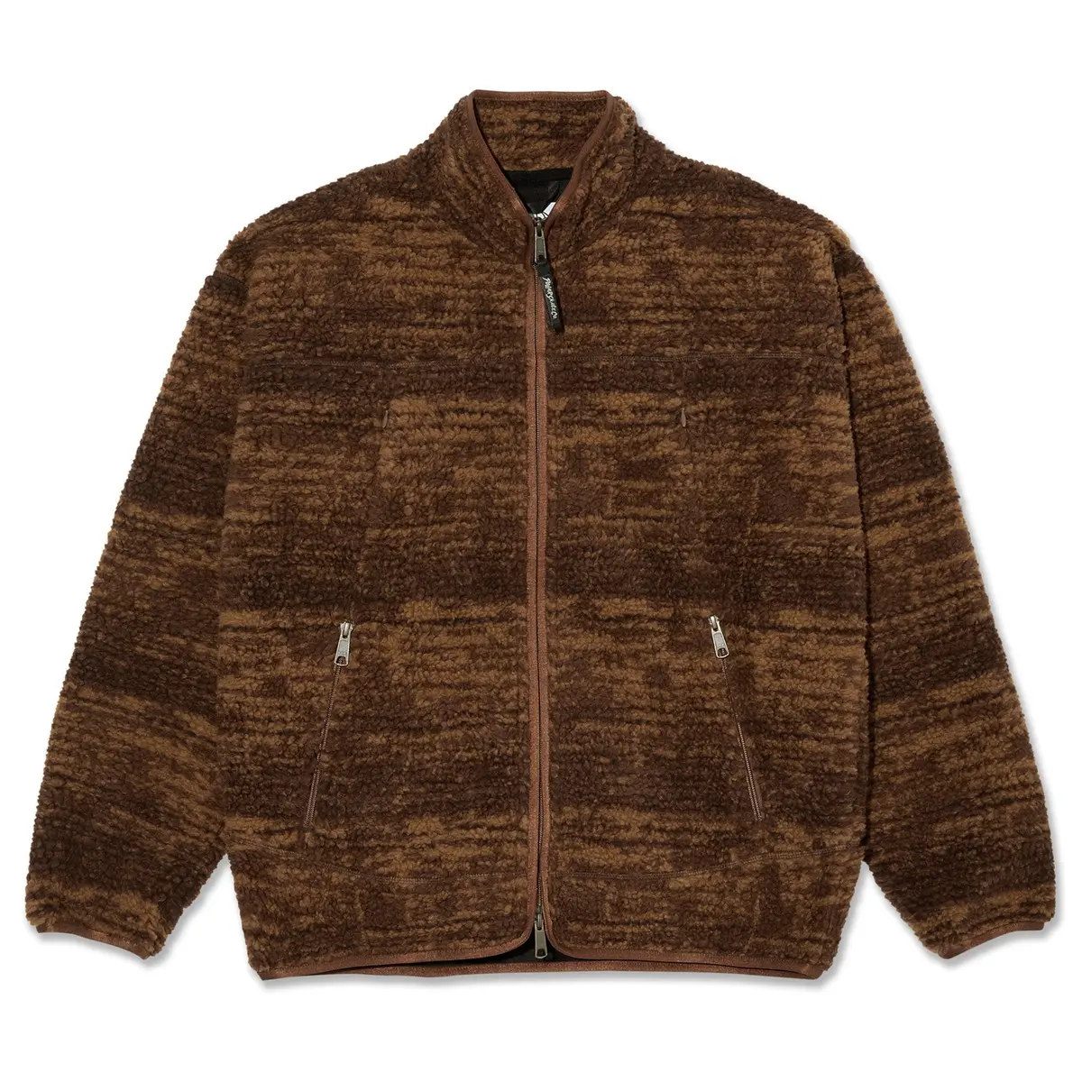 Polar Skate Co. Kiko Jacket Red Brown 1