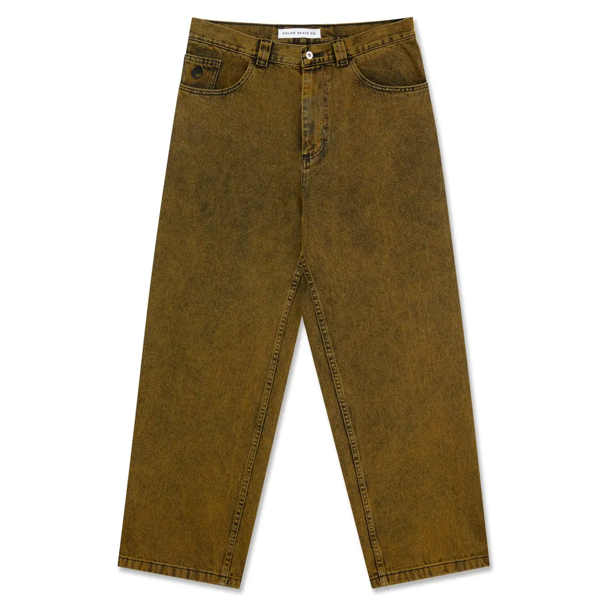 Polar Skate Co. Big Boy Pants Yellow Black 1