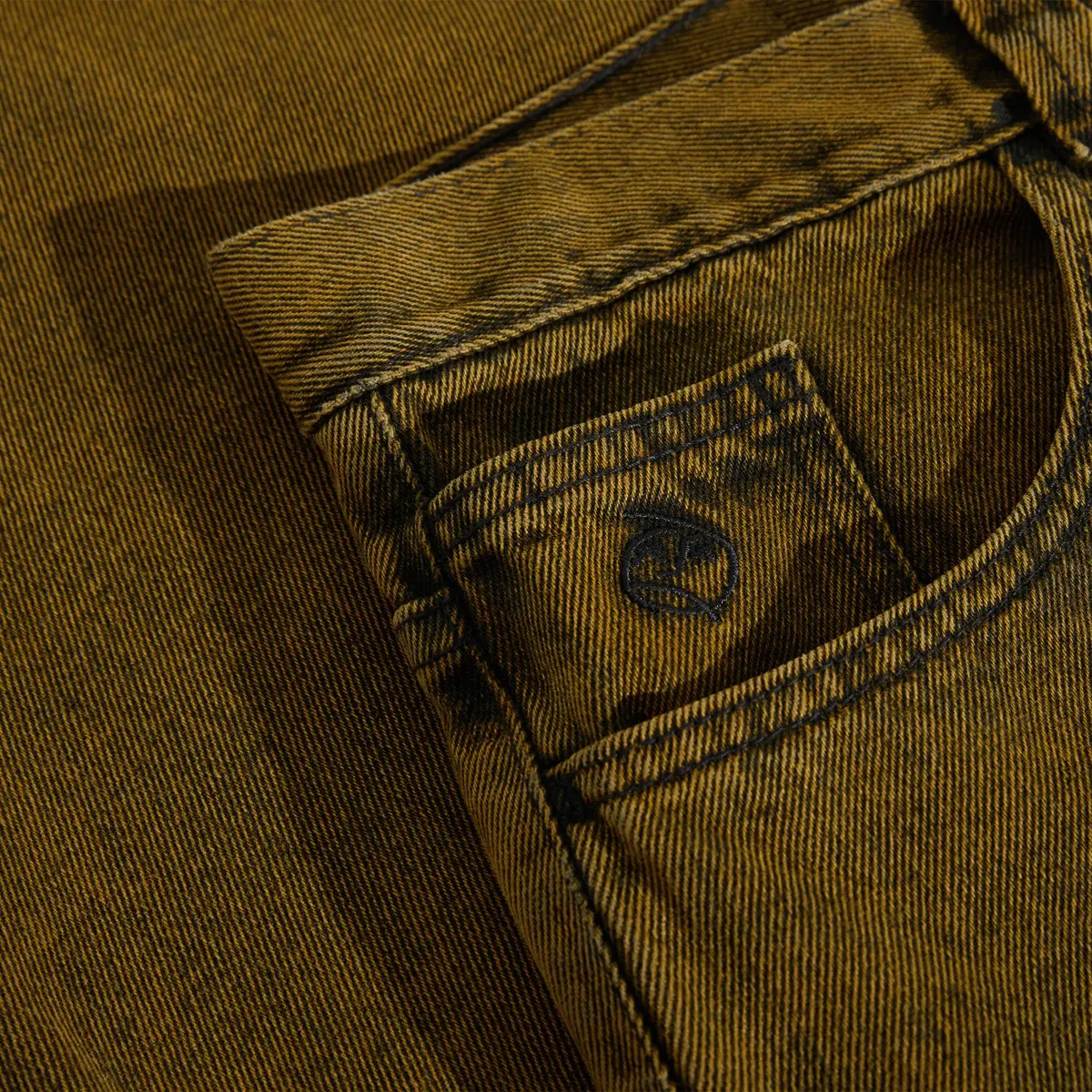 Polar Skate Co. Big Boy Pants Yellow Black 4