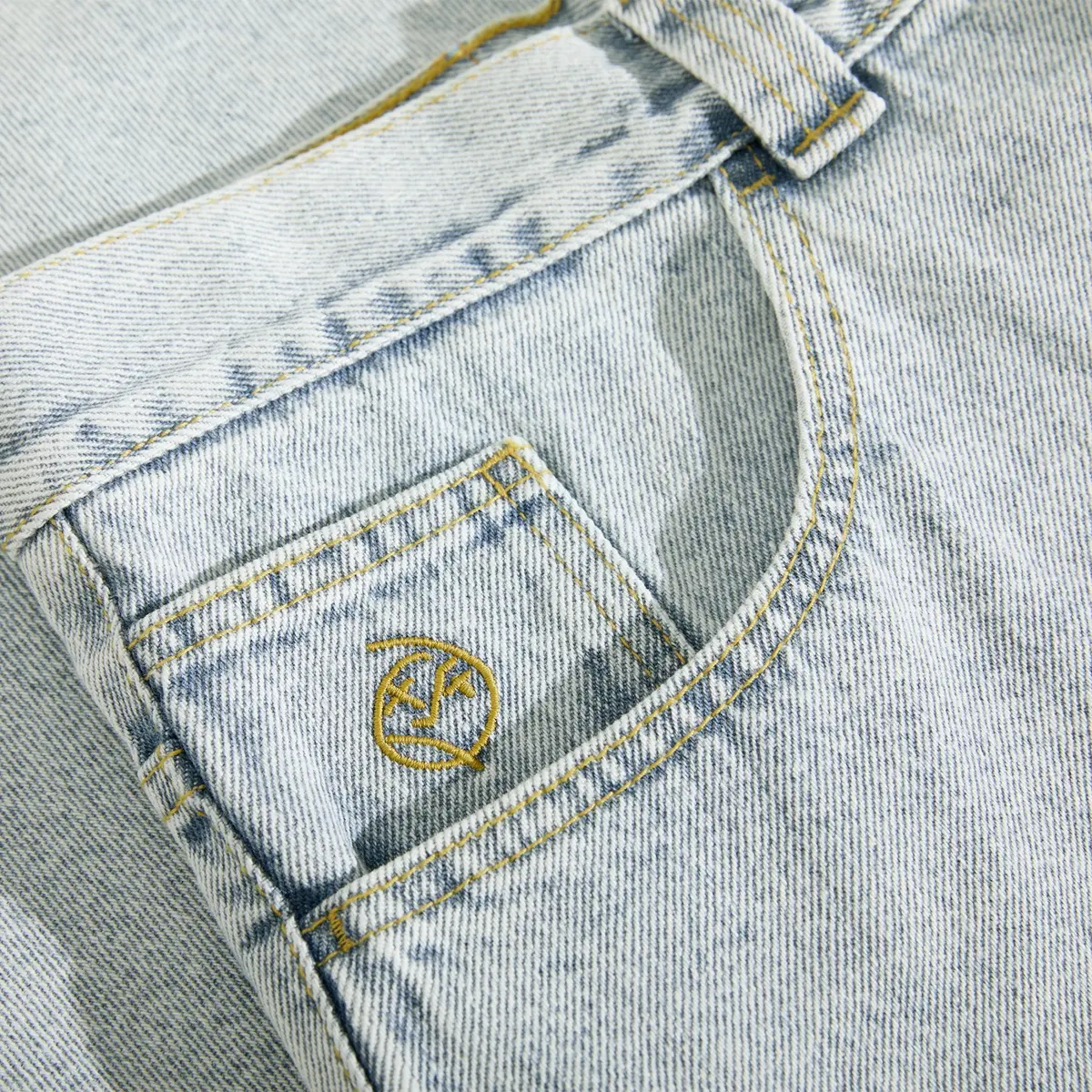 Polar Skate Co. Big Boy Shorts Su25 Light Blue 5