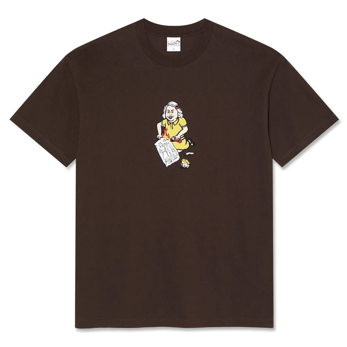 Polar Skate Co. Family Affair Tee Chocolate 1