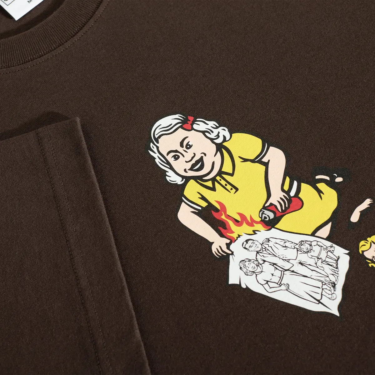 Polar Skate Co. Family Affair Tee Chocolate 3