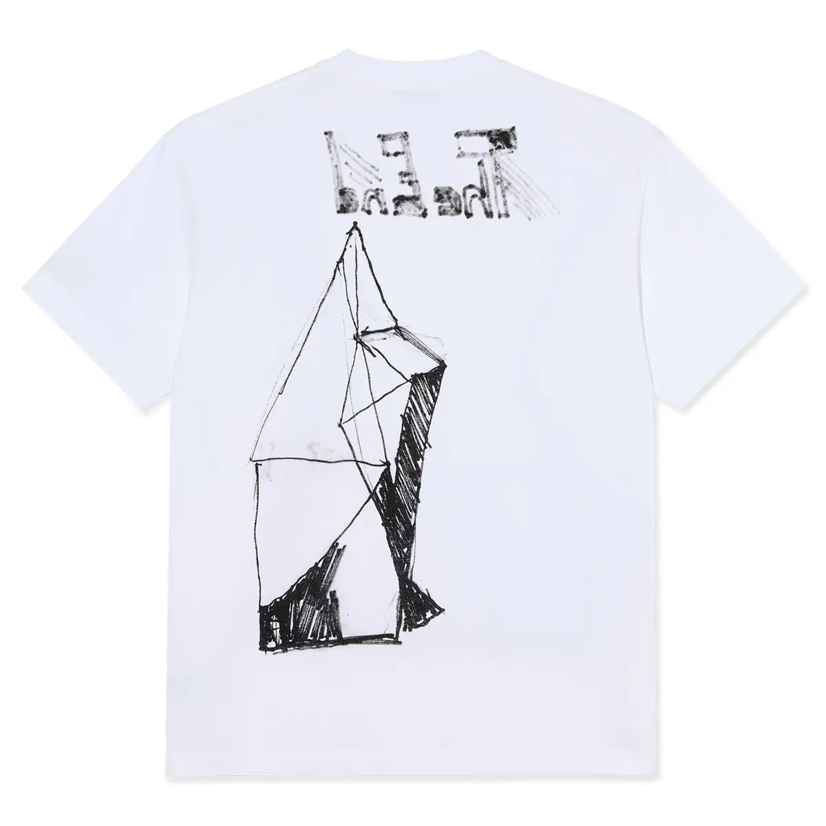 Polar Skate Co. The End Tee White 2
