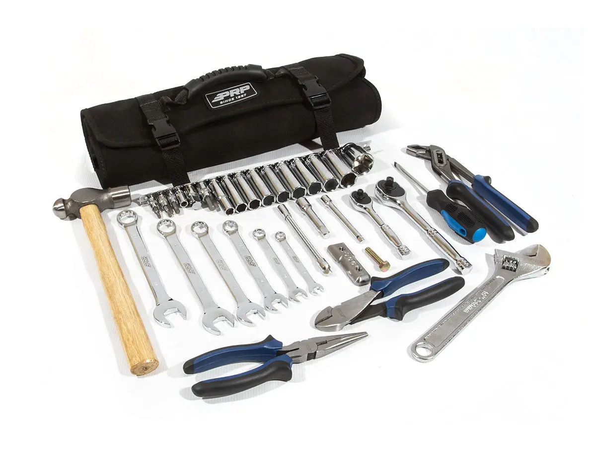 Prp Polaris Rzr Roll-Up Tool Bag With 36Pc Tool Kit 1