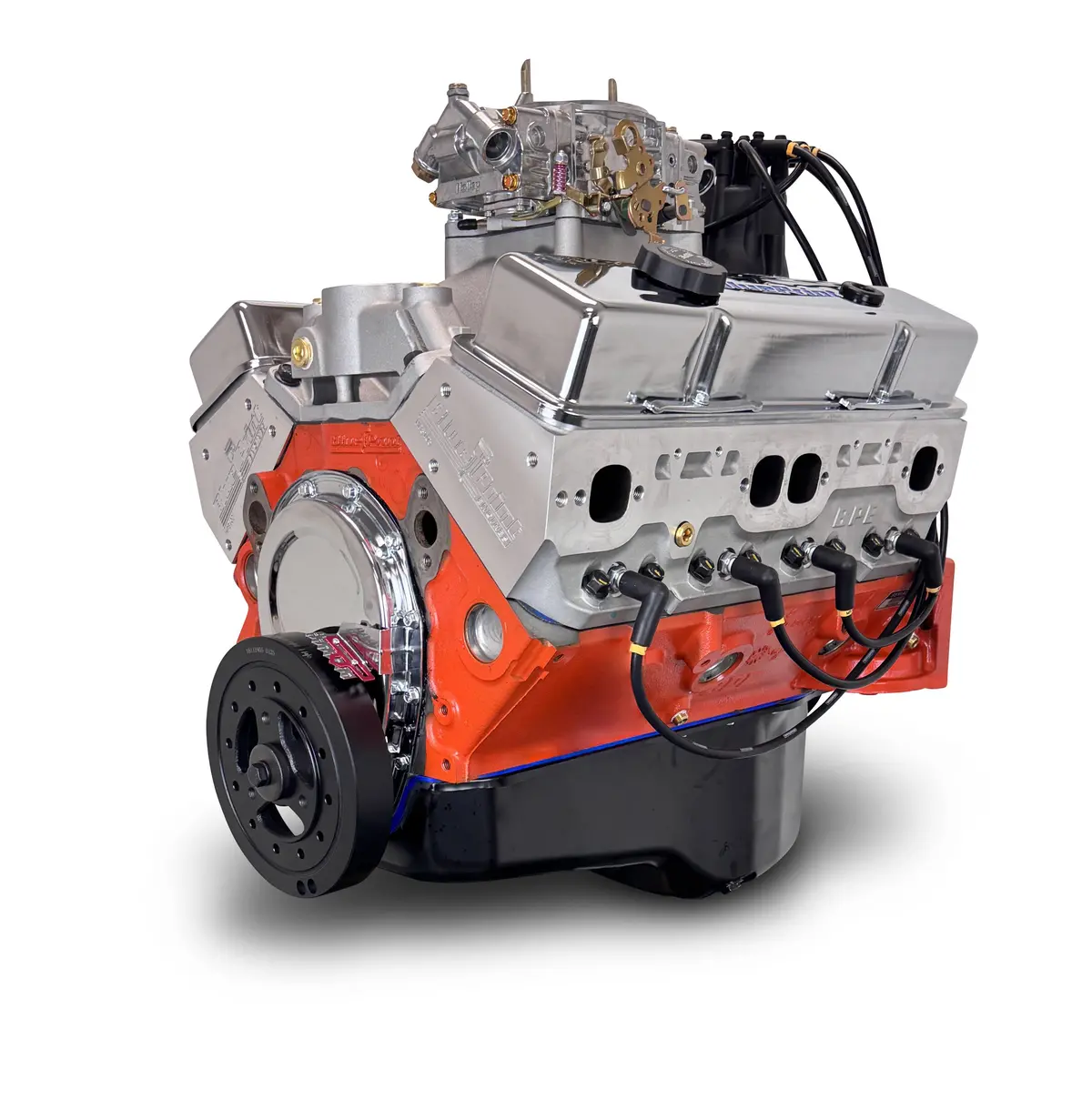 Gm Small Block Compatible 454 C.I. Proseries Engine - 563 Horsepower - Base Dressed - Carbureted 1