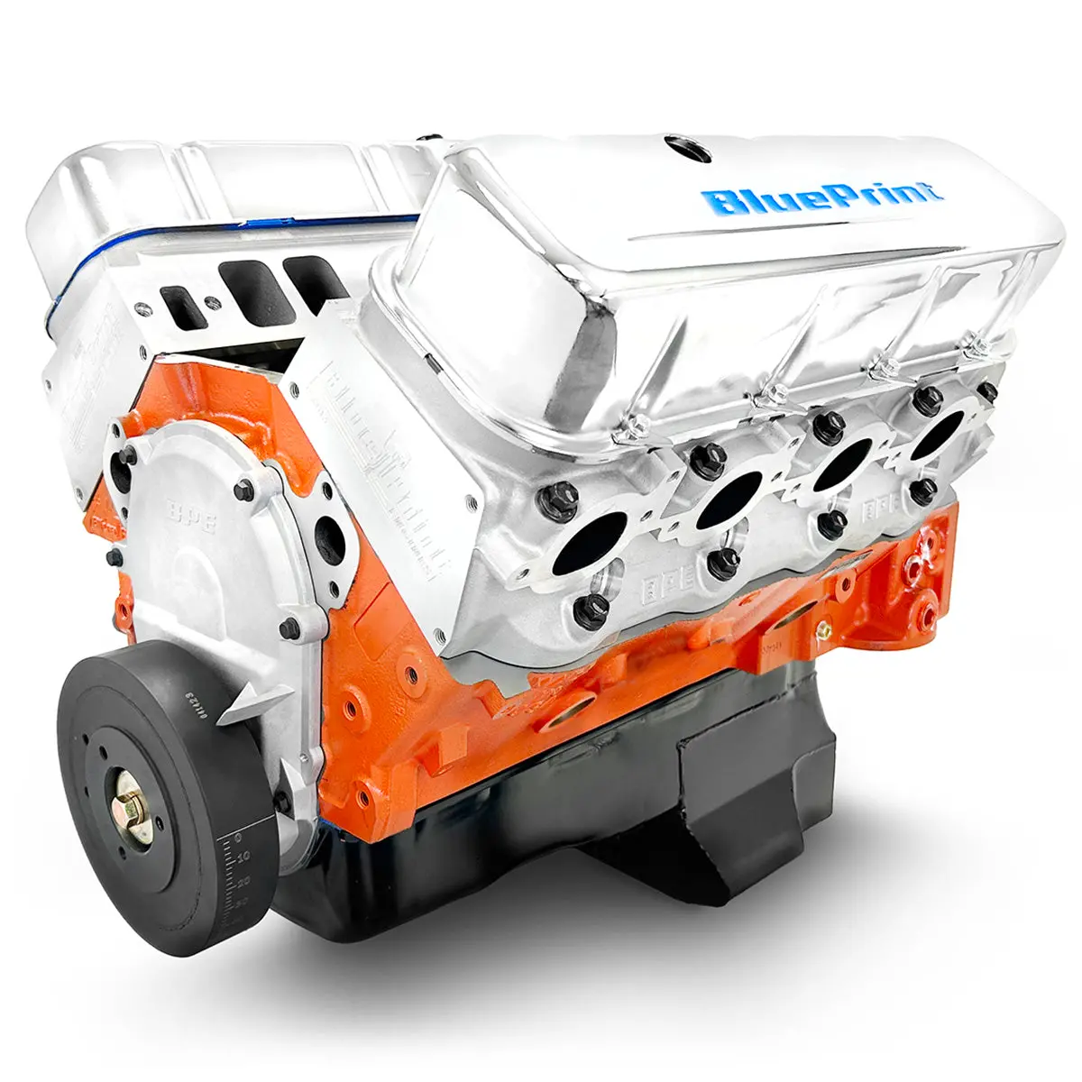 Gm Big Block Compatible 502 C.I. Pro Series Engine - 627 Horsepower - Long Block 1