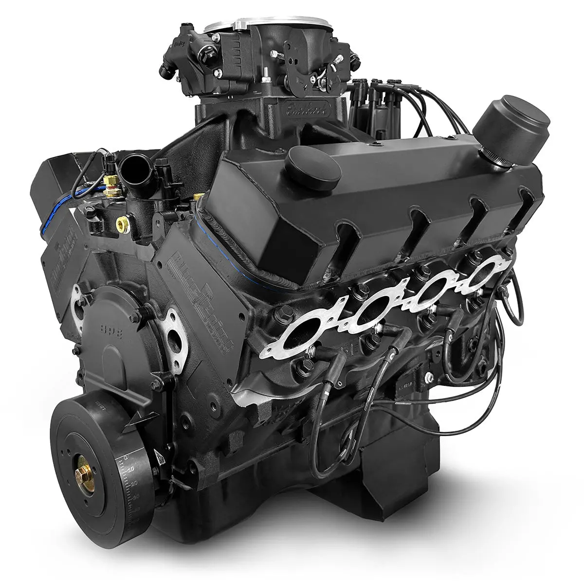Blueprint Motorsports Gm Big Block Compatible 632 C.I. Pro Series Engine - 815 Horsepower - Blackout Reaper Edition Base Dressed - Fuel Injected 1