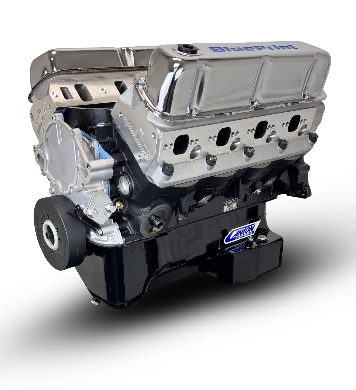 Ford Small Block Compatible 427 C.I. Pro Series Engine - 541 Horsepower - Long Block - Rear Sump 1