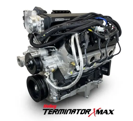 Gm Ls Compatible 376 C.I. Pro Series Engine - 525 Horsepower - Base Dressed - Holley Terminator X Efi System 1