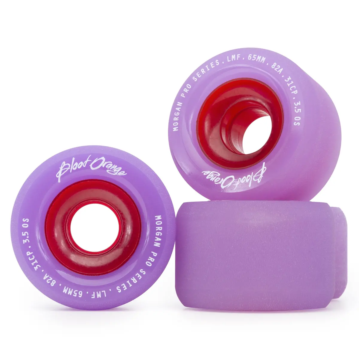Blood Orange Morgan Pro Series 65Mm/82A Lavender Wheels 1