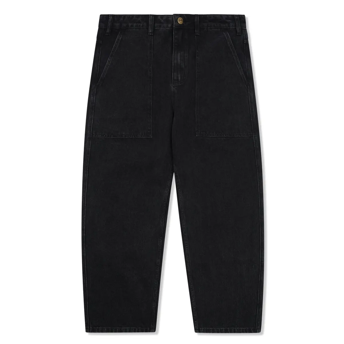 Butter Goods Patch Pocket Denim Jeans Washed Black 1