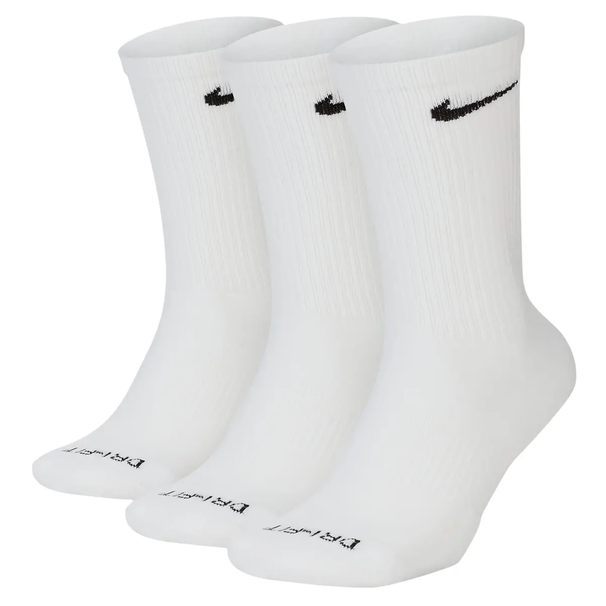 Nike Sb Everyday Plus Crew Socks White 3 Pack 1