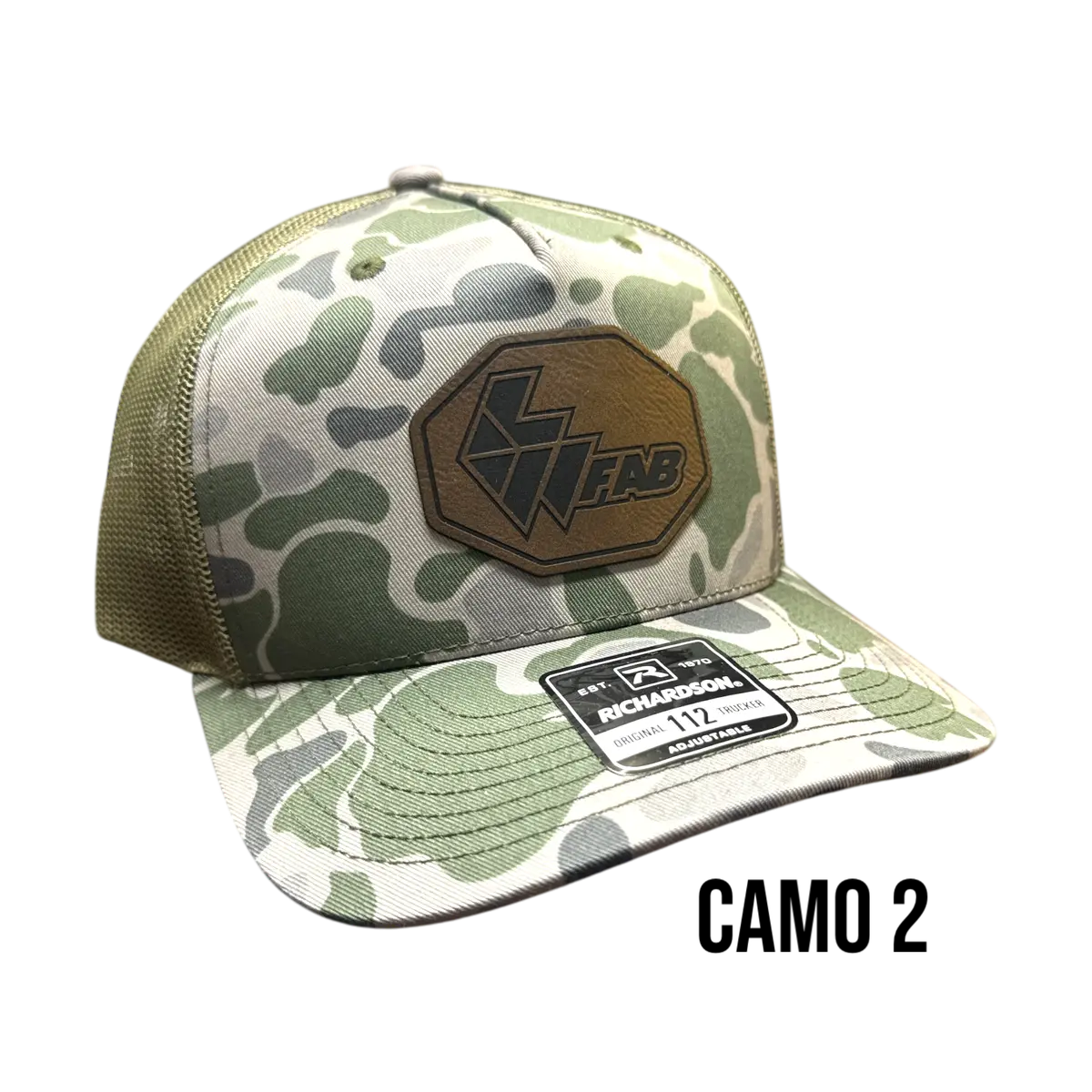 L&W Logo Snapback Hat- Leather Patch 15