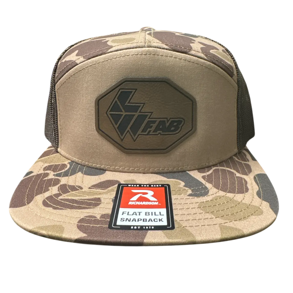 L&W Logo Snapback Hat- Leather Patch 20