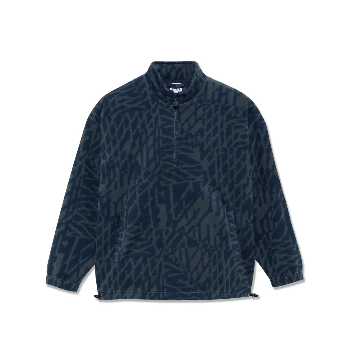 Polar Skate Co Tk Fleece Pullover Blue/Grey 1