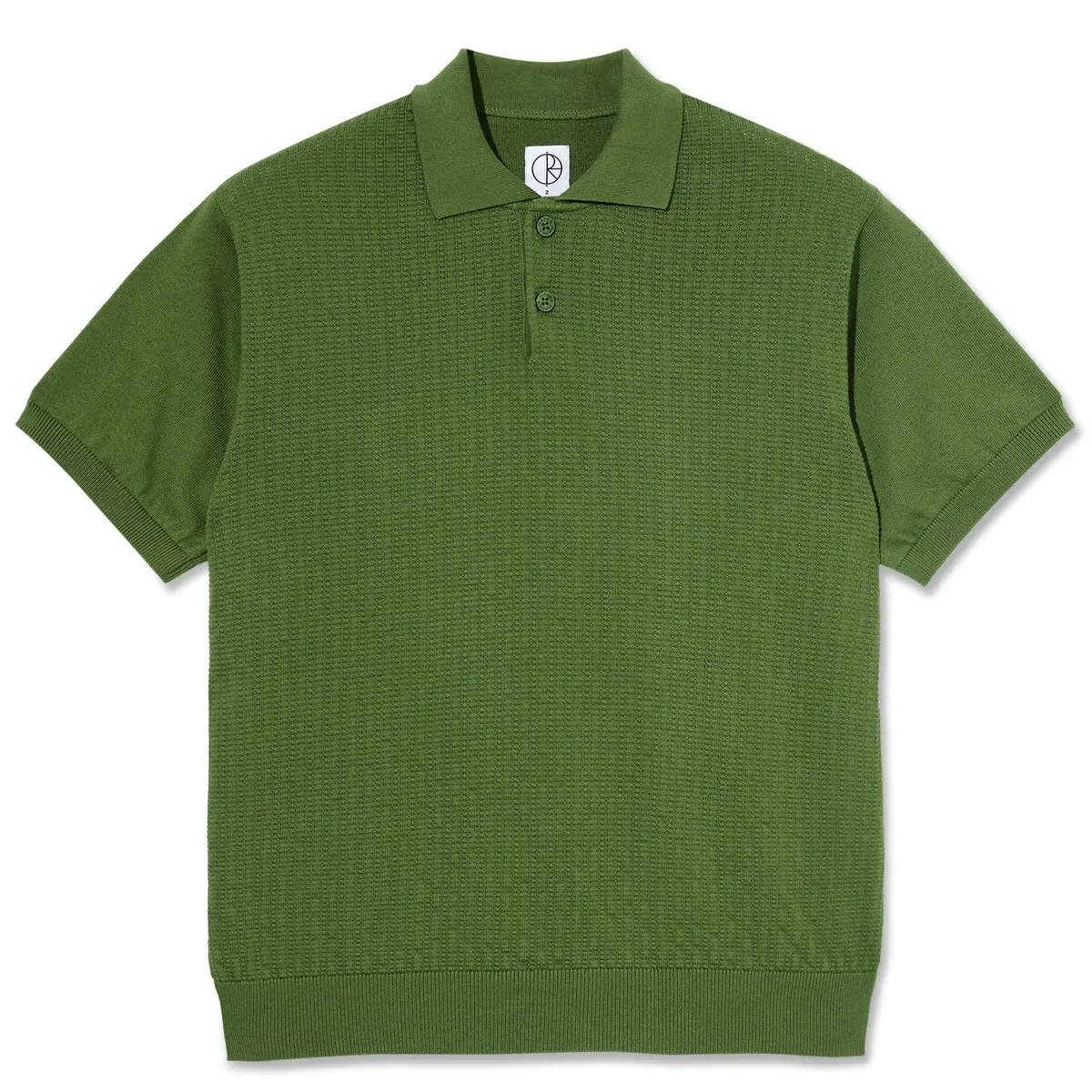 Polar Skate Co. Miles Polo Shirt Garden Green 1