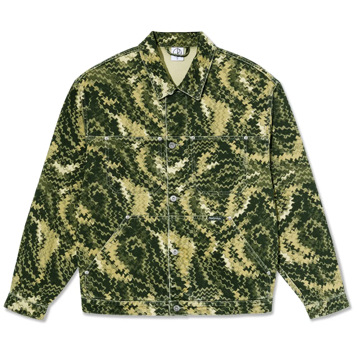 Polar Skate Co. Patrik Jacket Green Camo 1
