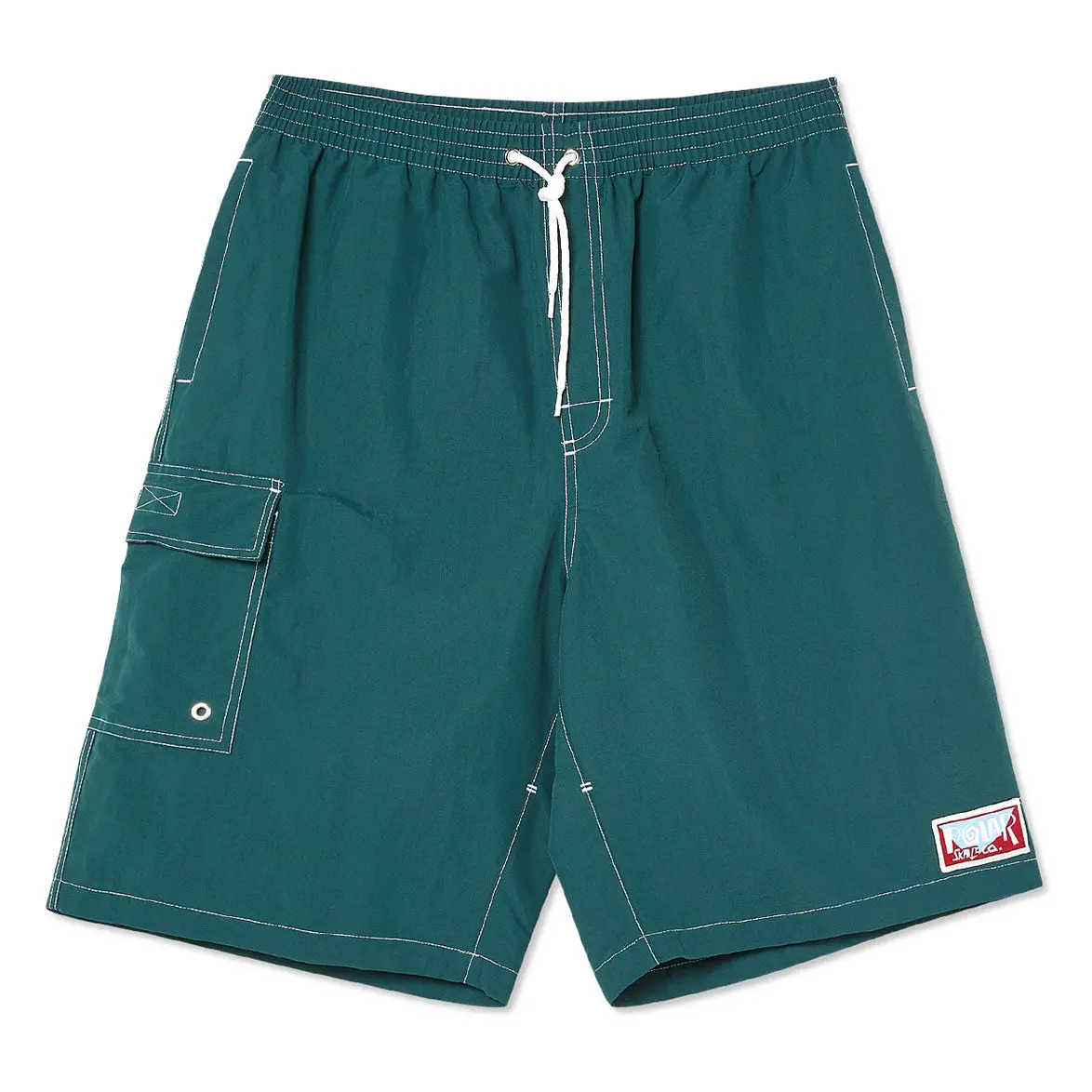 Polar Skate Co. Spiral Swim Shorts Dark Green 1