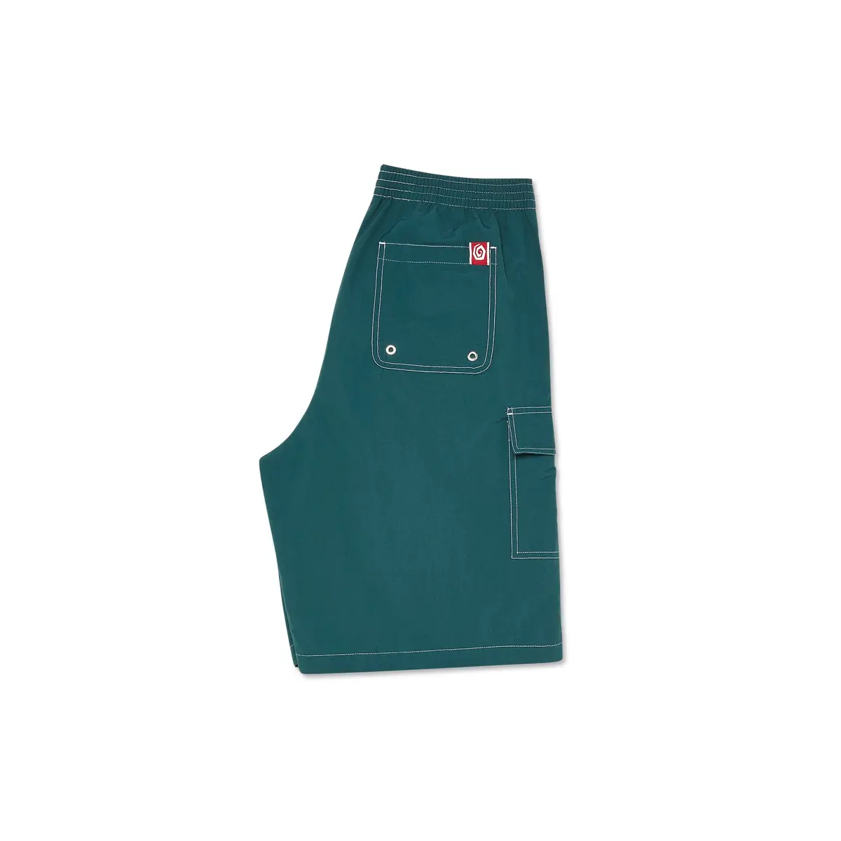Polar Skate Co. Spiral Swim Shorts Dark Green 3