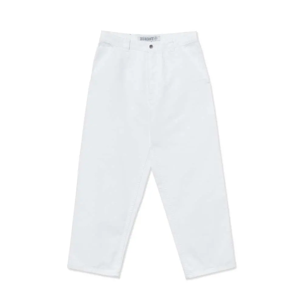 Polar Skate Co. Big Boy Work Pants (White) 1