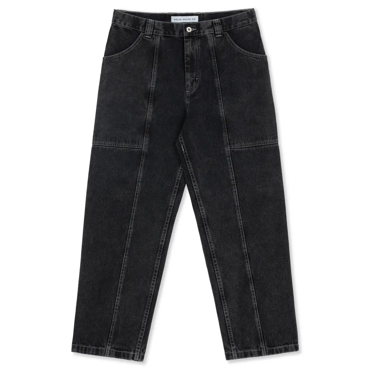 Polar Skate Co Jiro Pants Silver Black 1