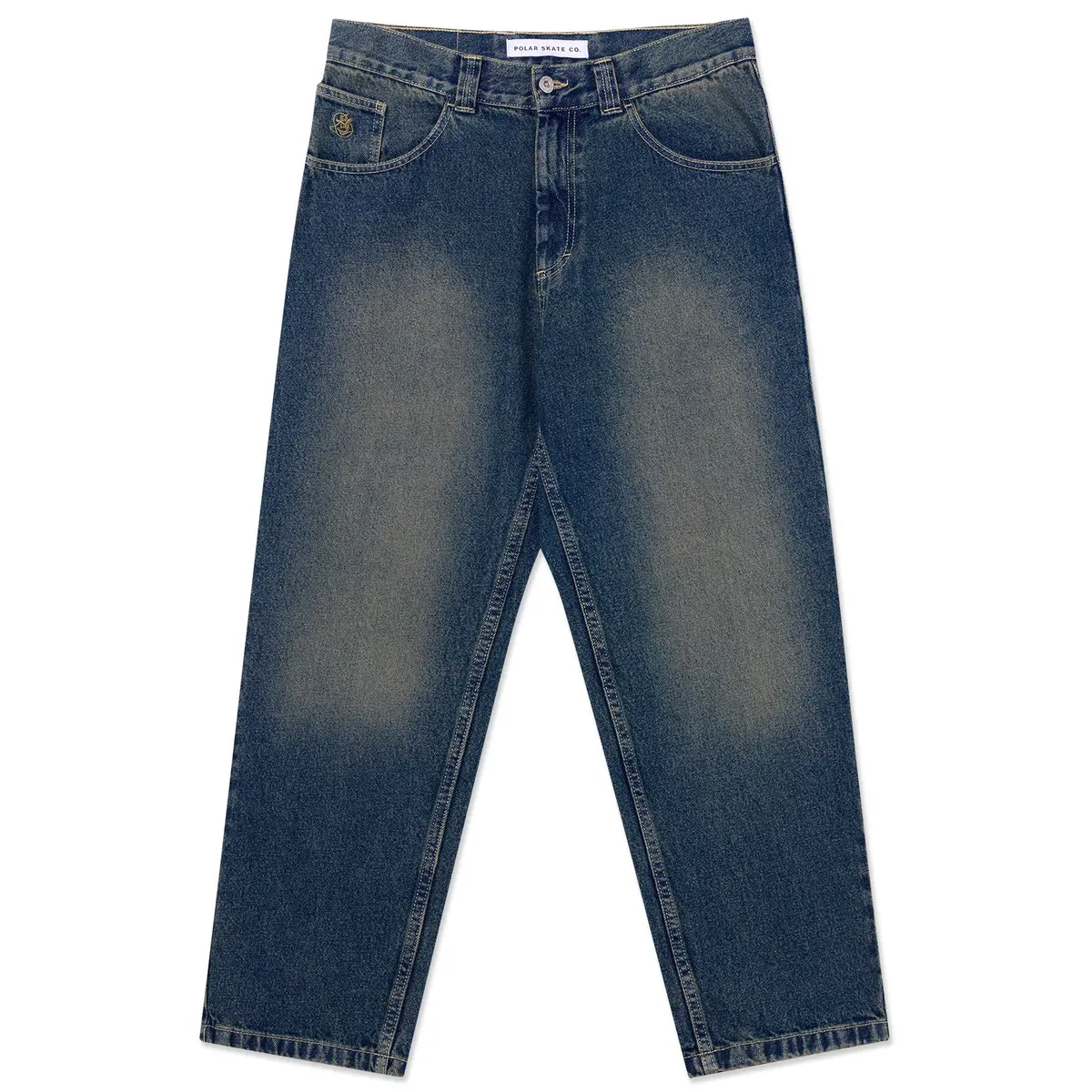 Polar Skate Co. 93! Pants Dirty Blue Jeans 1