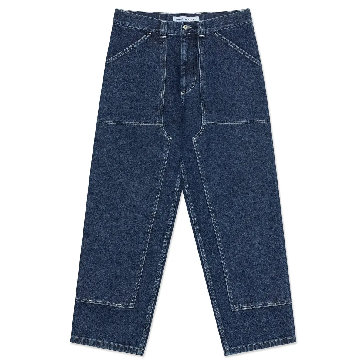Polar Skate Co. Big Boy Work Pant Chaps Indigo 1