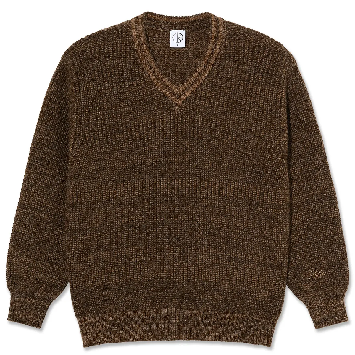 Polar Skate Co. Eve Sweater Brown Marl 1