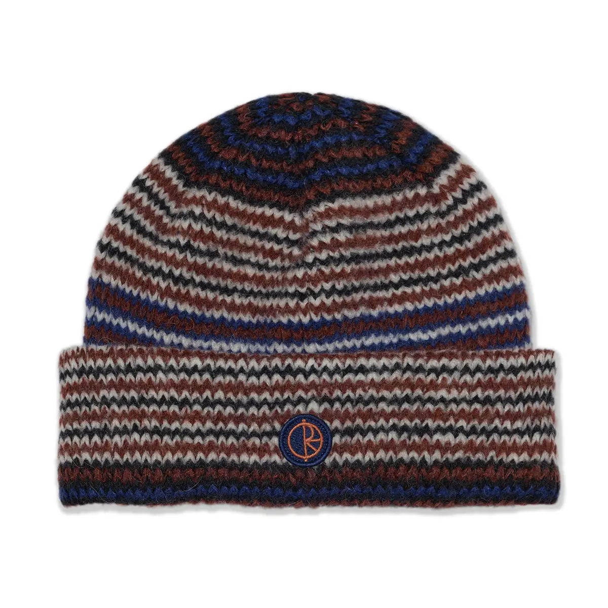 Polar Skate Co. George Beanie Blue/Orange 1