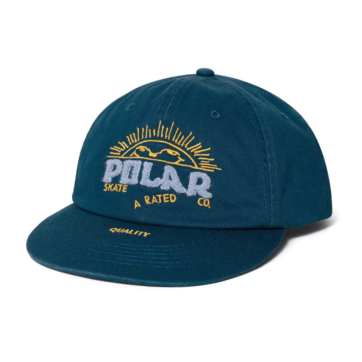 Polar Skate Co. Ramy Cap Cheeky Sun Petrol 1