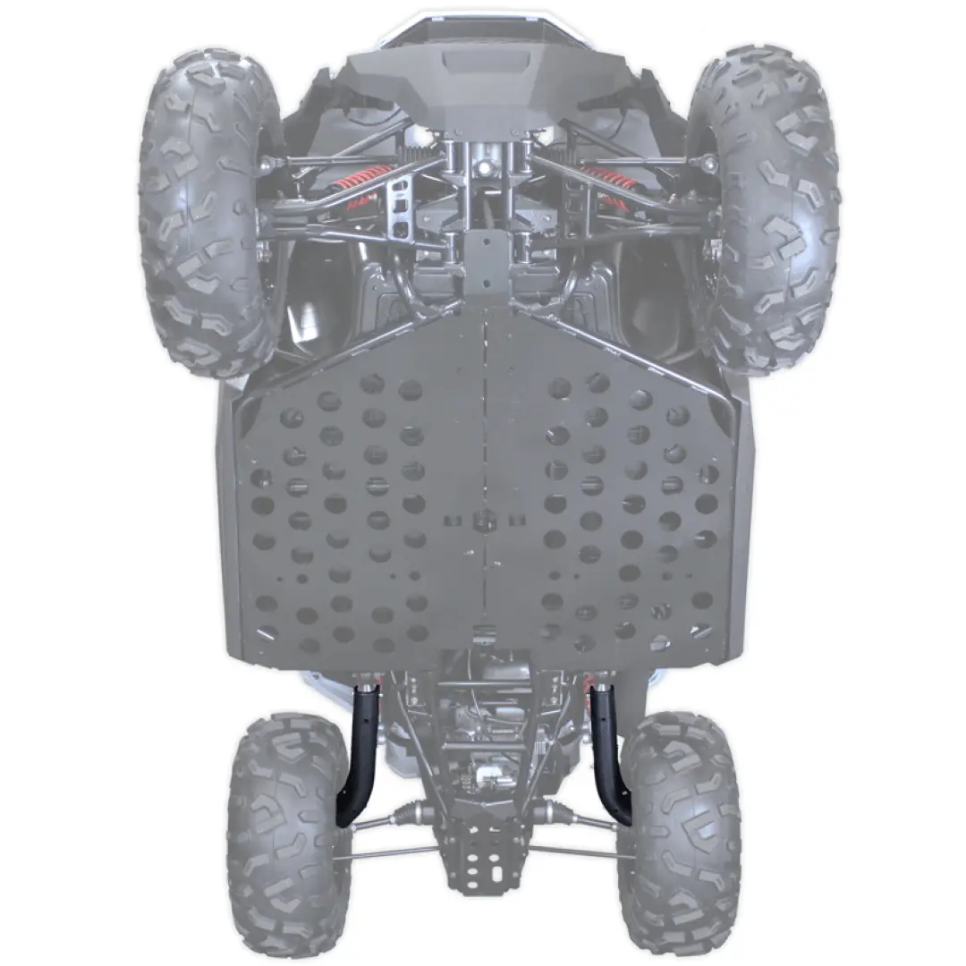 Polaris Rzr 200 Uhmw Trailing Arm Guards 1