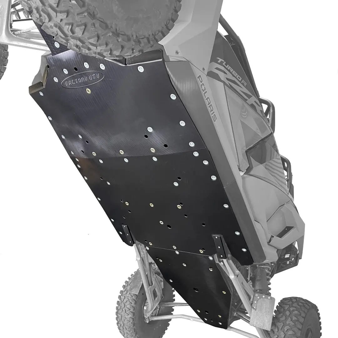 Polaris Rzr Turbo R 4 / Pro S 4 Uhmw Skid Plate 1
