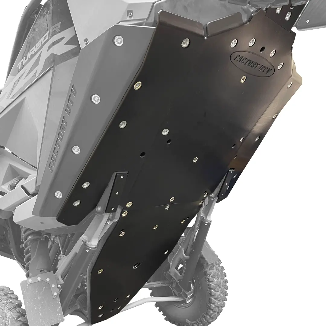 Polaris Rzr Turbo R / Pro S Uhmw Skid Plate 1