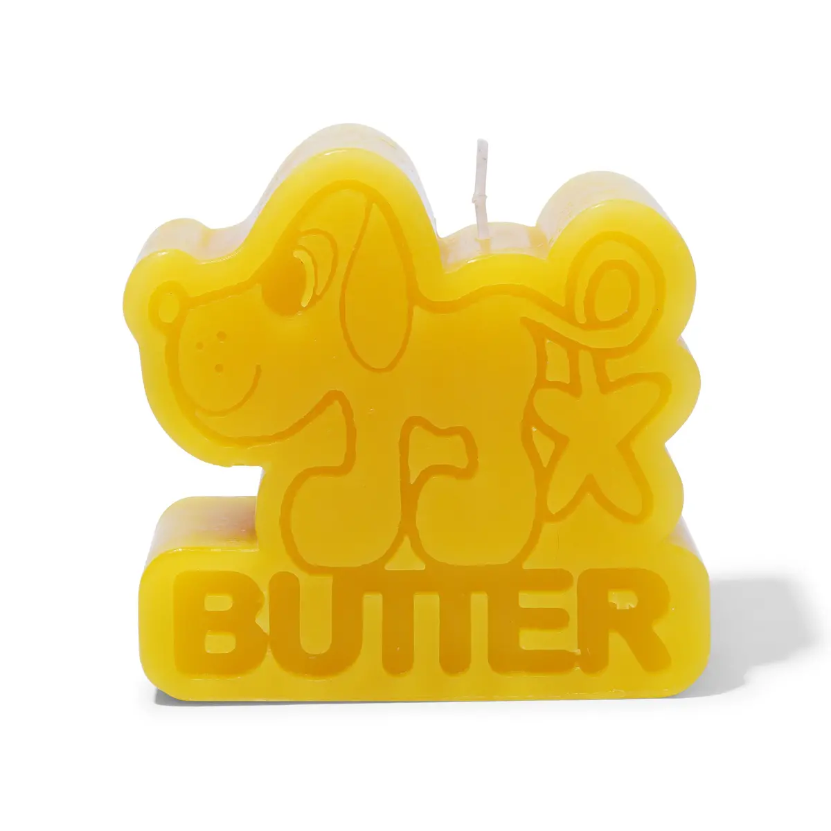 Butter Goods Pooch Candle Yellow 1