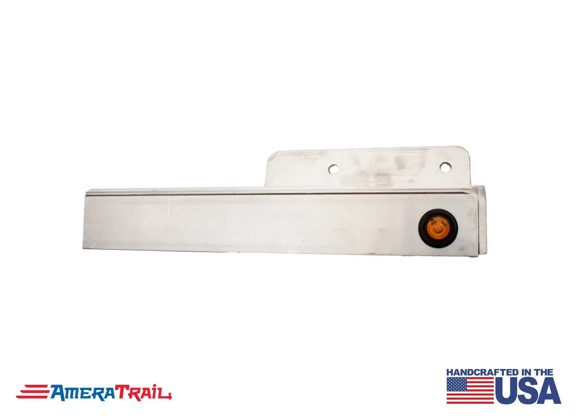 13" Channel Step, Port Side Front W/ Fender Support & Led Marker Light - Includes Ss Attaching Hardware" 1