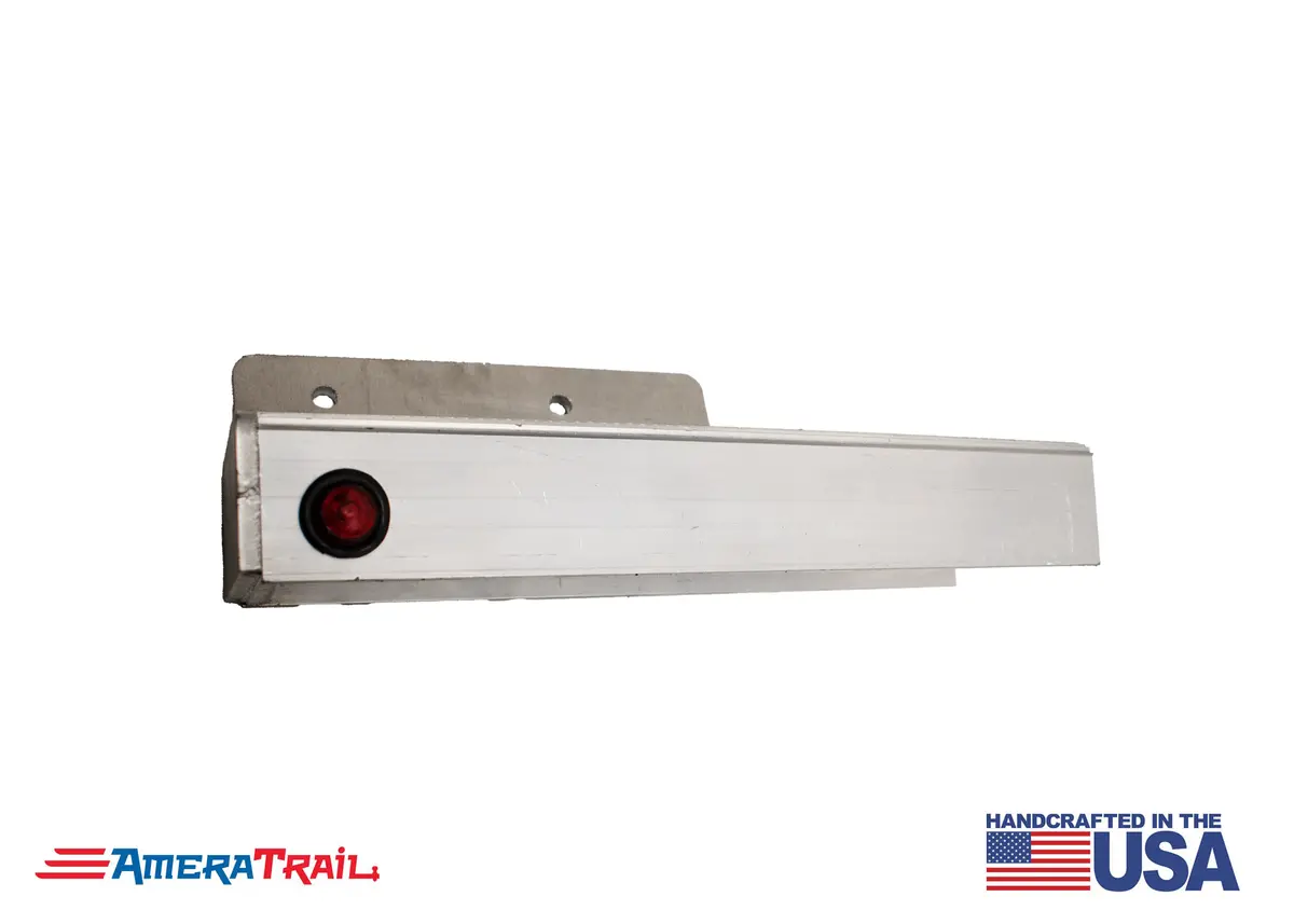 13" Channel Step, Port Rear W/ Fender Support & Led Marker Light - Includes Ss Attaching Hardware" 1
