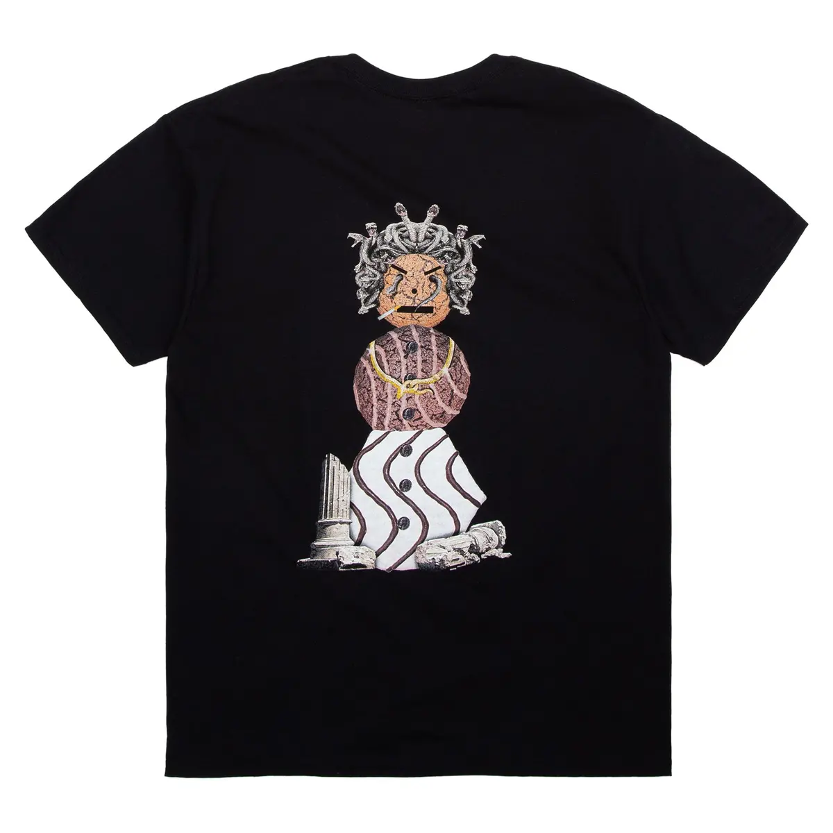 Quartersnacks Medusa Snackman Tee Black 1
