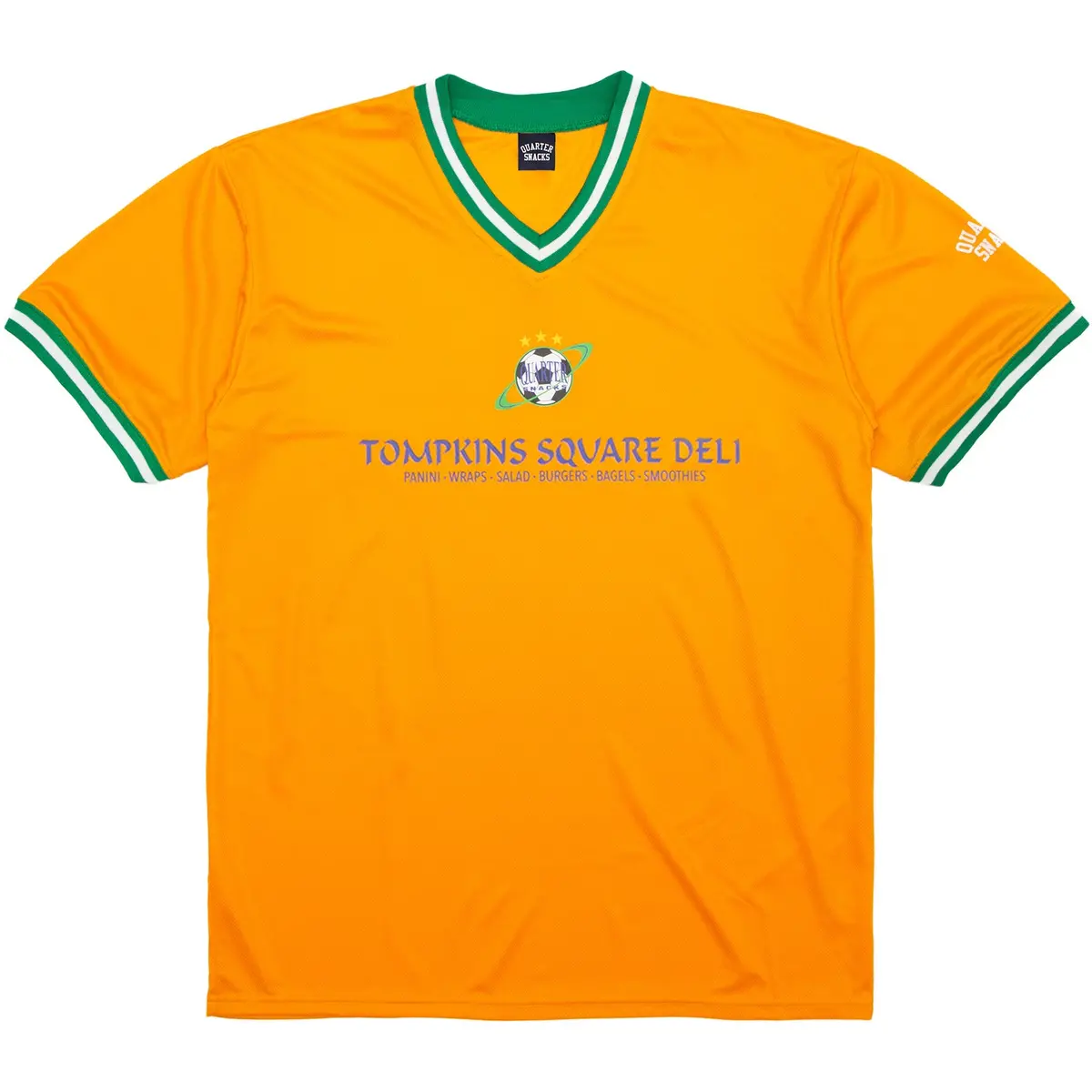 Quartersnacks Deli Squad Soccer Jersey Yellow 1