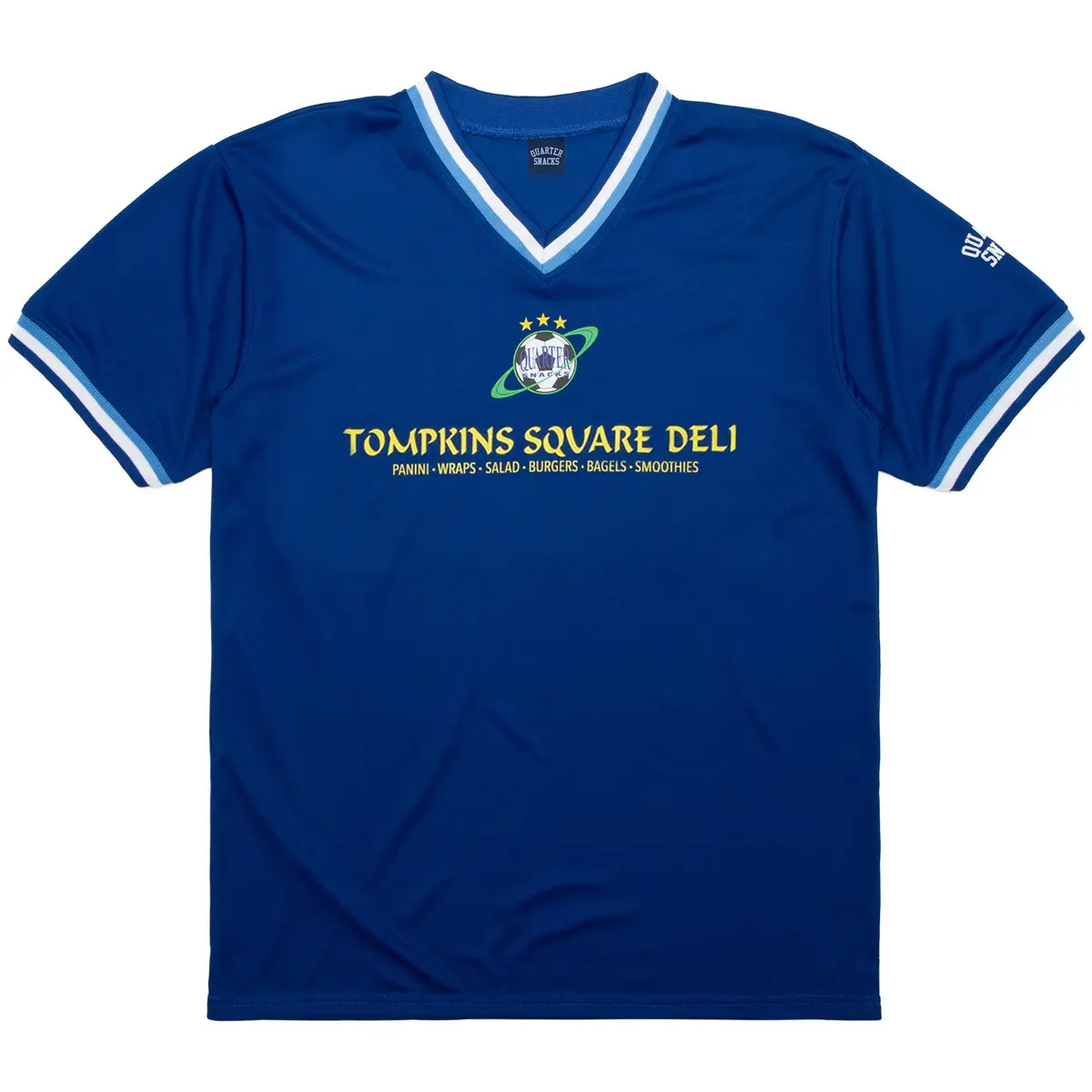 Quartersnacks Deli Squad Soccer Jersey Royal 1