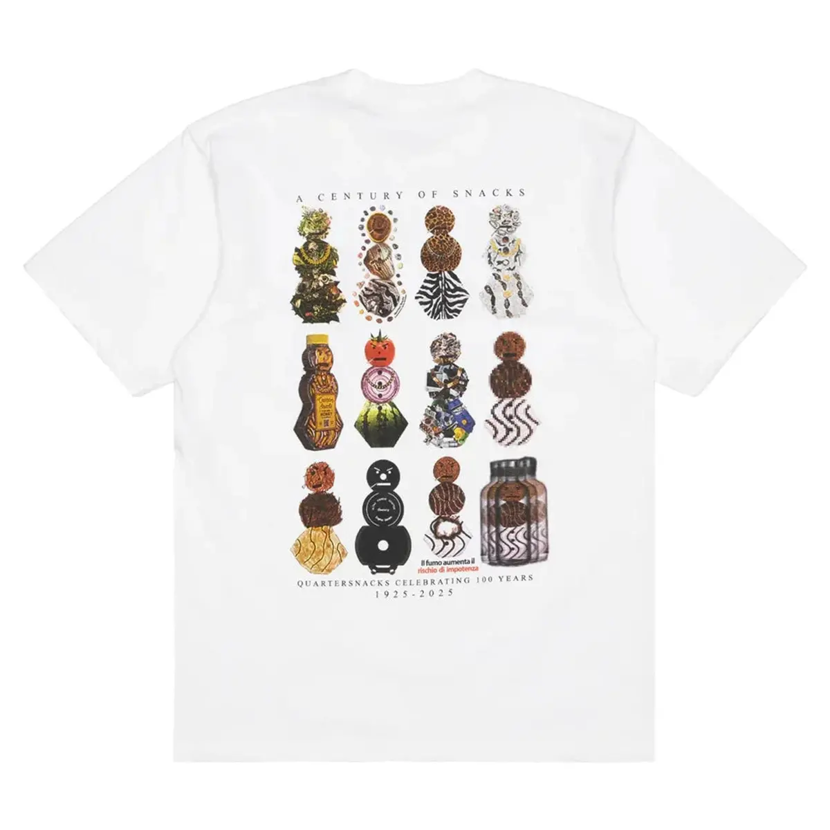 Quartersnacks Anniversary Tee White 2
