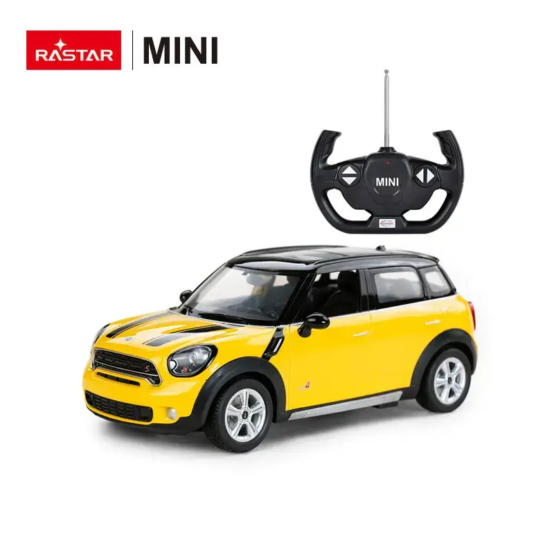 Rc Car 1/4 Officially Licensed Scale Mini Countryman Yellow 1