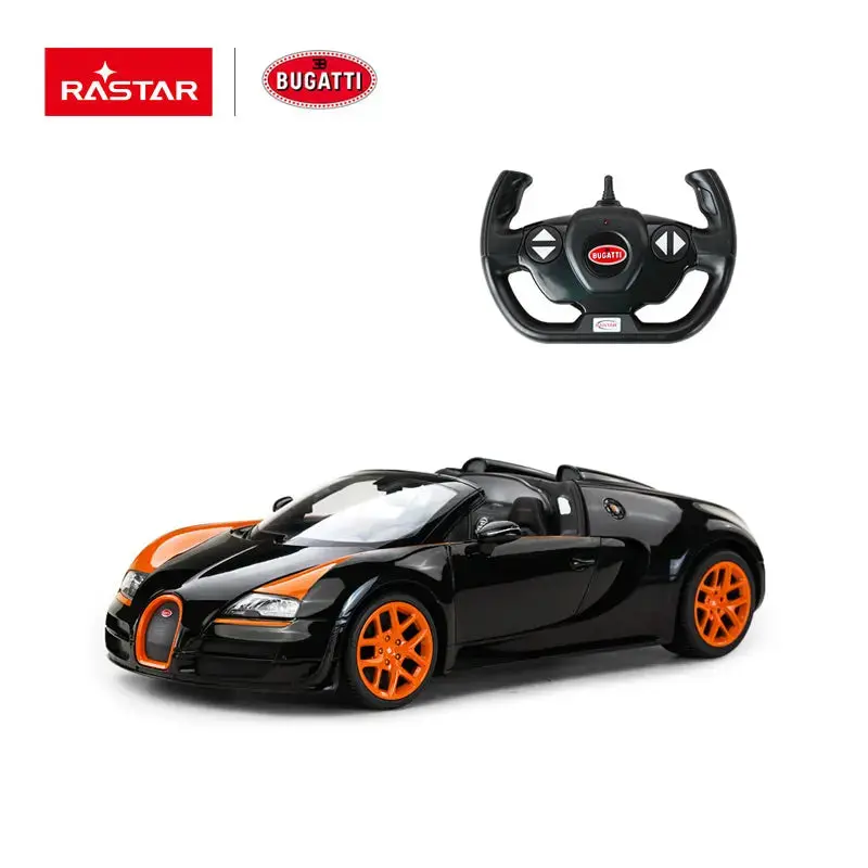 Rc Car 1/4 Officially Licensed Scale  Bugatti Veyron 16.4 Grand Sport Vitesse Orange 1
