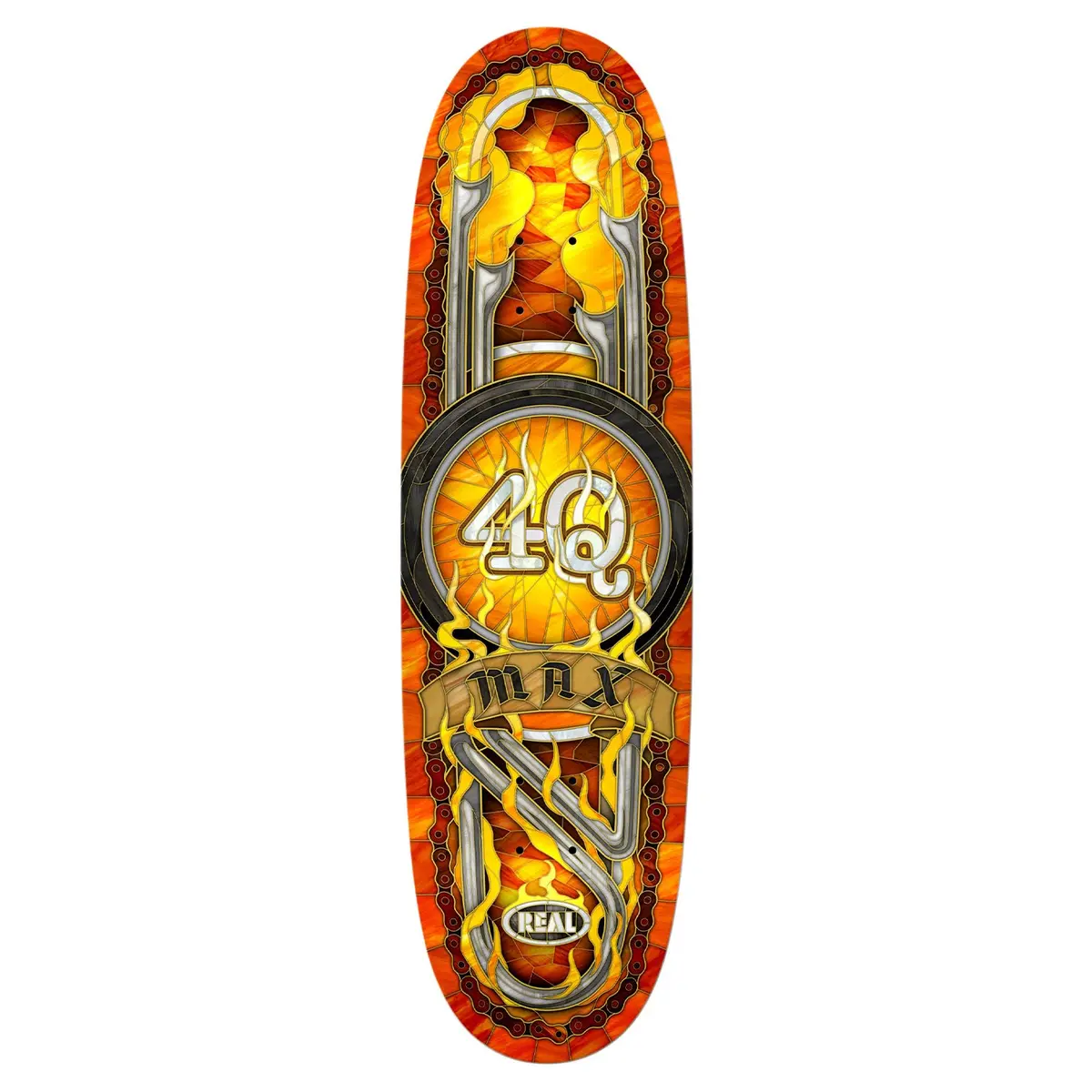 Real Max Schaff 4Q Cathedral Shaped Deck 9.1" 1