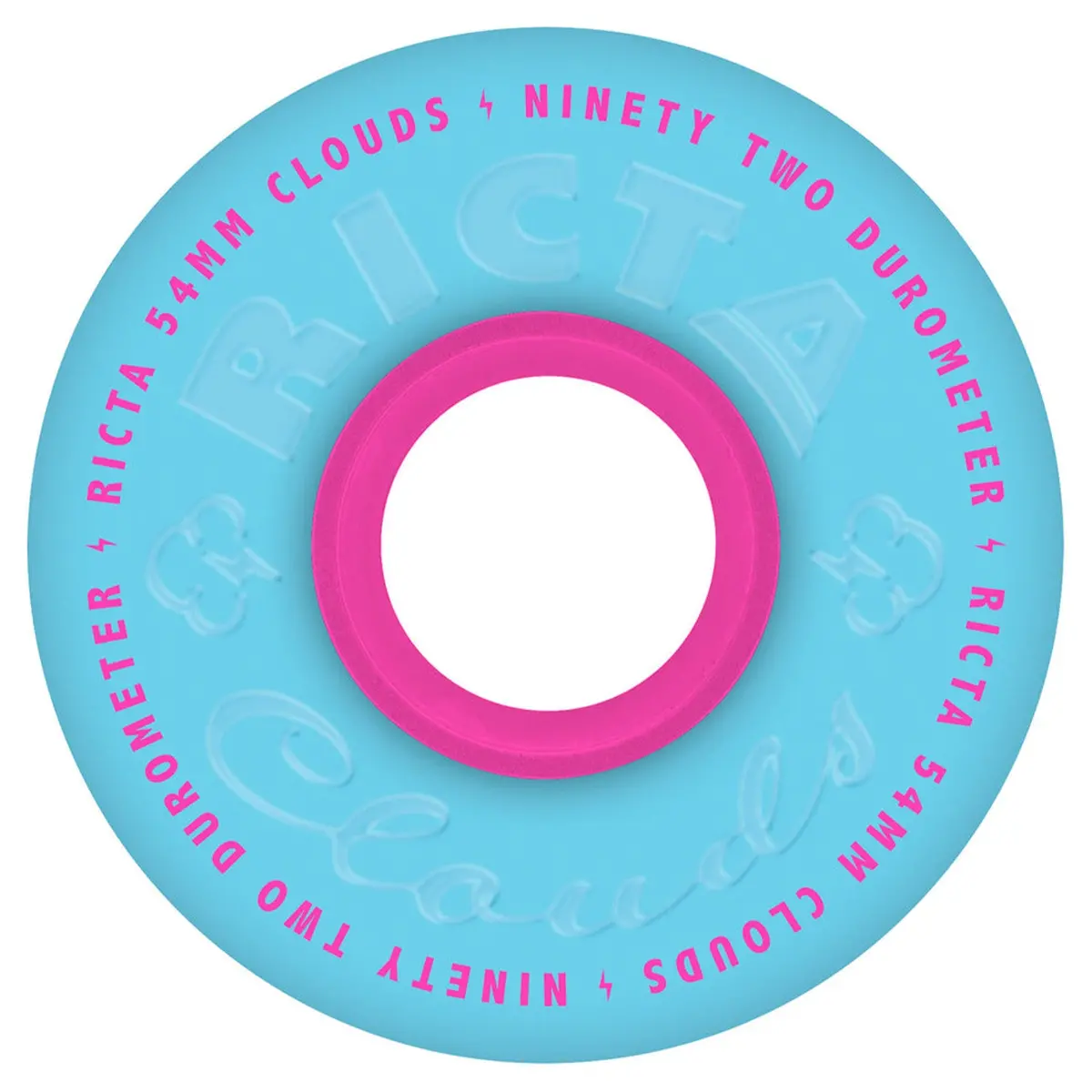 Ricta Wheels Clouds Blue Pink 54Mm 92A 1