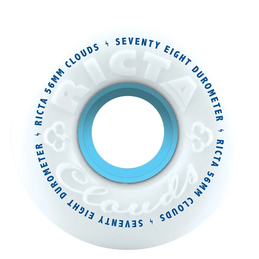 Ricta Clouds Wheels 78A White 56Mm 1